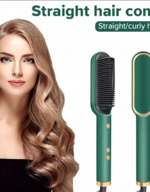 Professional Electric Hair Straightener Comb Brush